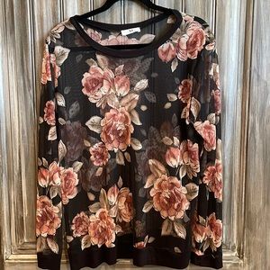 Amelia James mesh top